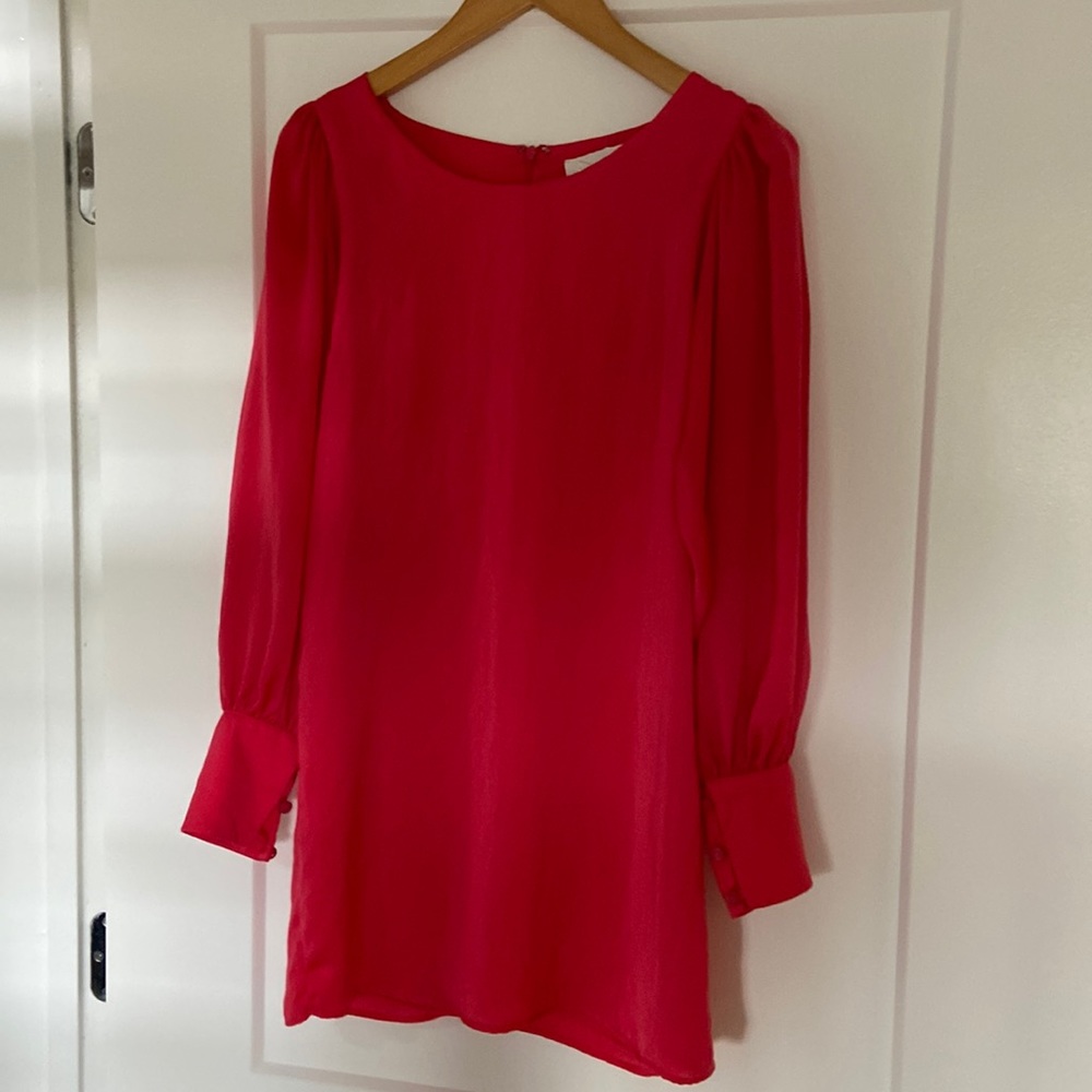 Rory Beca pink long sleeve dress size 0